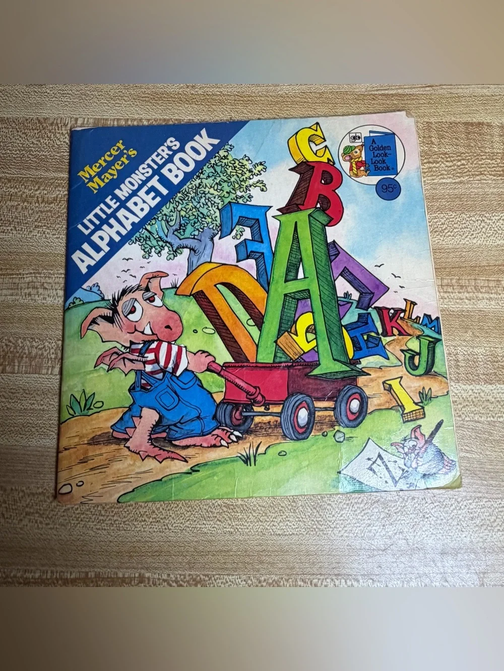 Vintage 1978 Little Monsters lot of 5 kids books Mercer Meyer books learning